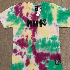 NWT HUF TIE DYED TEE